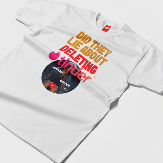 Did They Lie About Deleting Tinder? T-Shirt